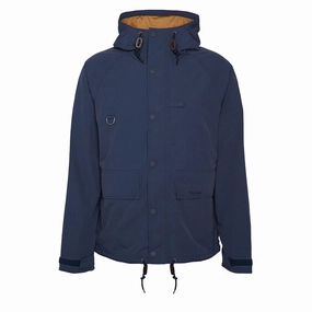 Barbour Hooded Utility Spey Jacket Navy Limited Stock Hot Deal MustShop Sale