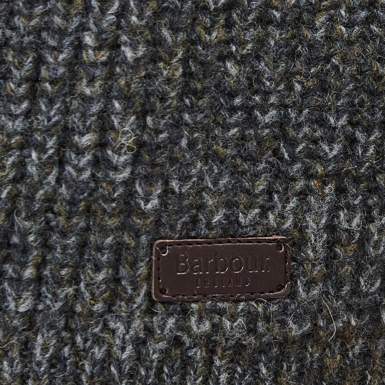 Barbour Horseford Half-Zip Jumper Olive Exclusive Online Offer