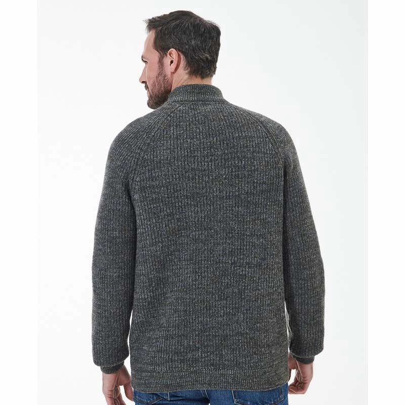 Daily Hot Deal Barbour Horseford Lambswool Half Zip Mens Jumper - Olive