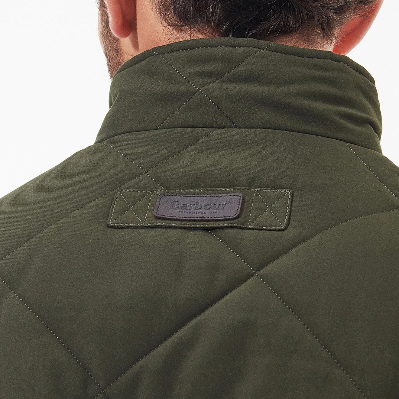 Shop Save Big Best Seller Discount Barbour Hybrid Fleece Jacket Olive