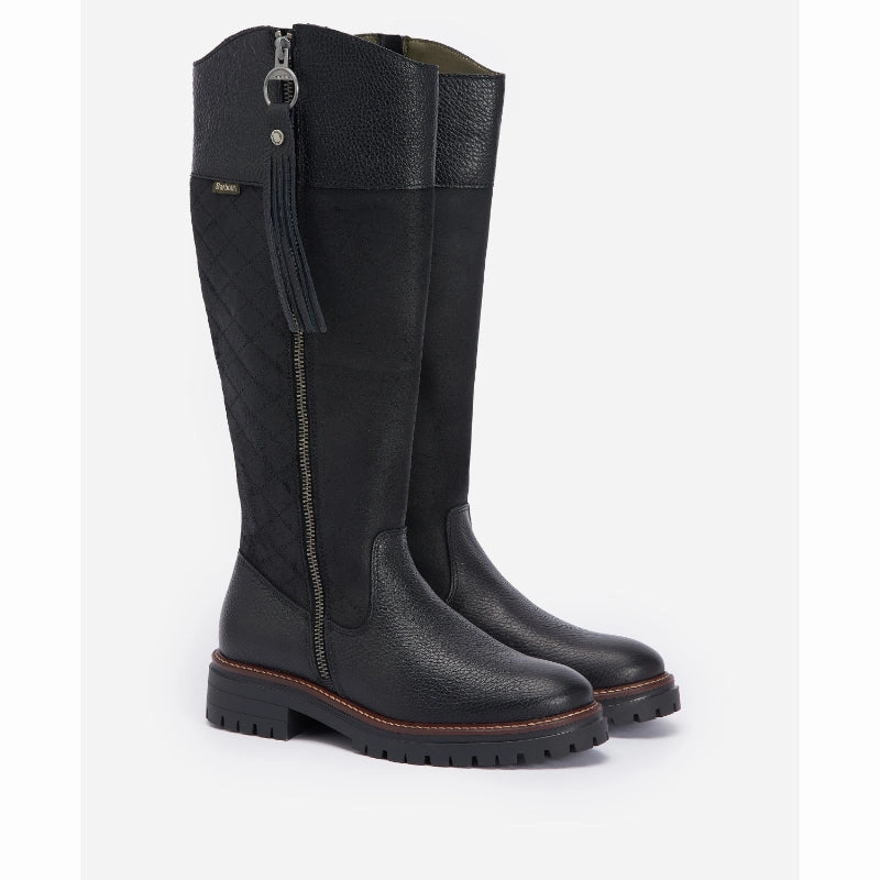 Barbour Ingrid Tall Ladies Boot - Black Mega Sale Now Surprise Discount Today
