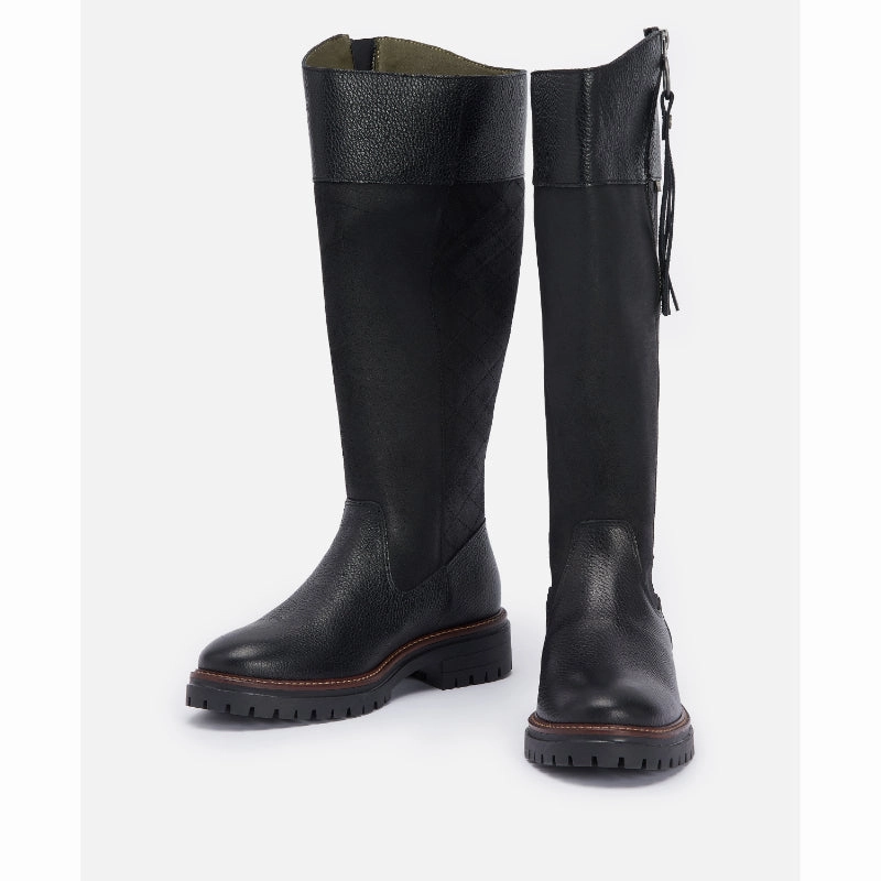 Shop Grab Now Hot Price Drop Barbour Ingrid Tall Ladies Boot - Black