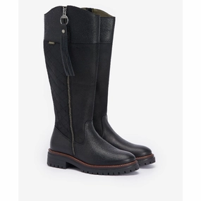 Barbour Ingrid Tall Ladies Boot - Black Mega Sale Now Surprise Discount Today