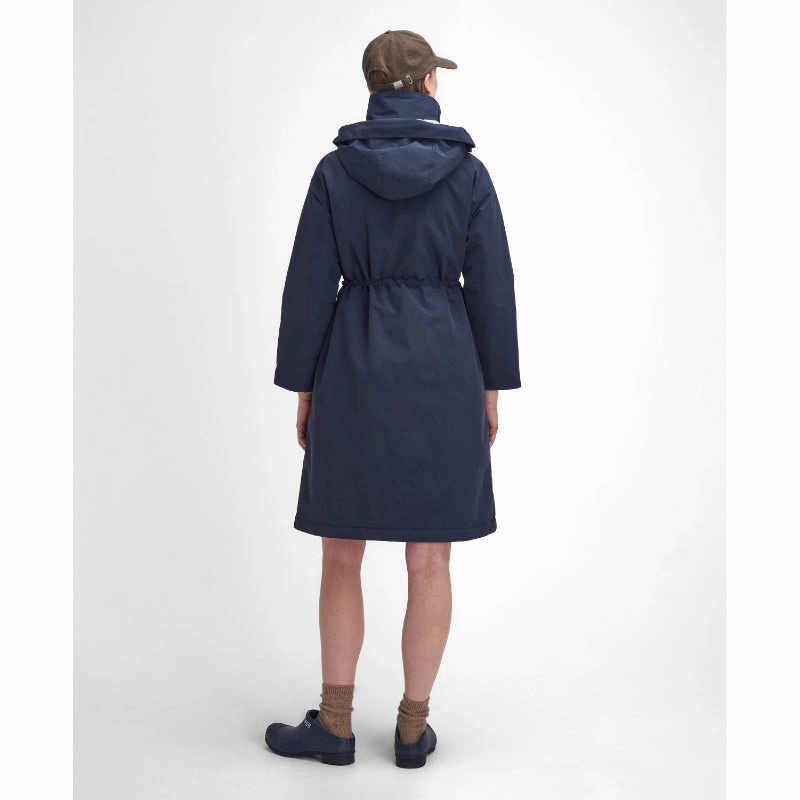 Exclusive Hot Pick Barbour Iris Waterproof Ladies Jacket - Dark Navy/Light Sand/Military Brown