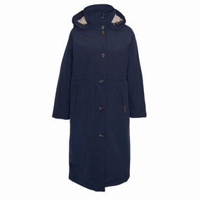 Barbour Iris Waterproof Ladies Jacket - Dark Navy/Light Sand/Military Brown Hot Clearance Now Mega Sale Now