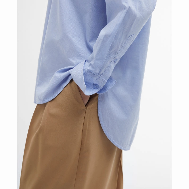 Barbour Josephine Ladies Shirt - Pale Blue Today Only Steal