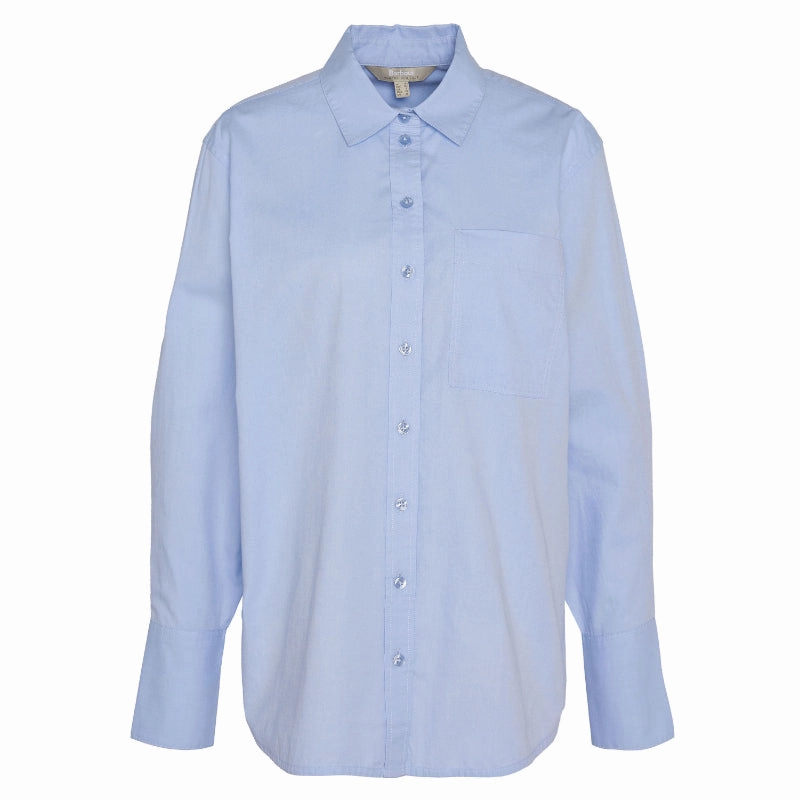 Barbour Josephine Ladies Shirt - Pale Blue Last Chance Offer Limited Stock Alert