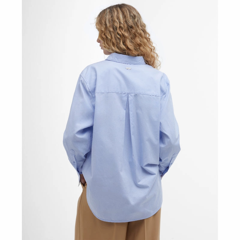 Barbour Josephine Ladies Shirt - Pale Blue Online Exclusive Deal Exclusive Online Offer