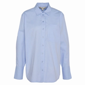 Barbour Josephine Ladies Shirt - Pale Blue Last Chance Offer Limited Stock Alert