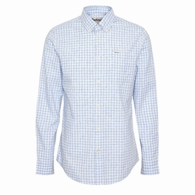 Barbour Kanehill Tailored Shirt Sky Online Exclusive Deal