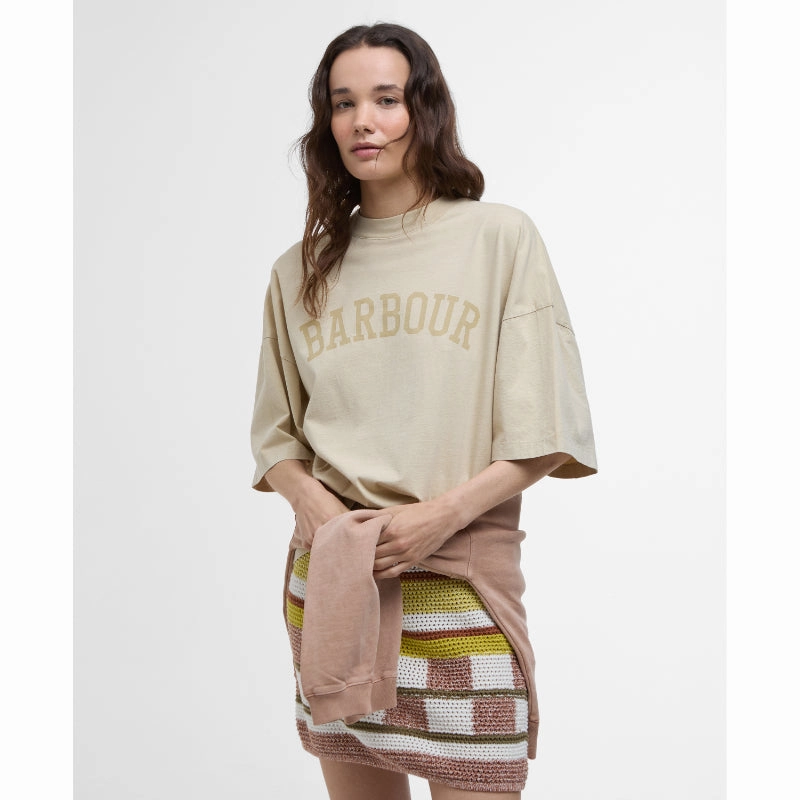 Best Deal Online Barbour Katie Ladies T-Shirt - Washed Khaki