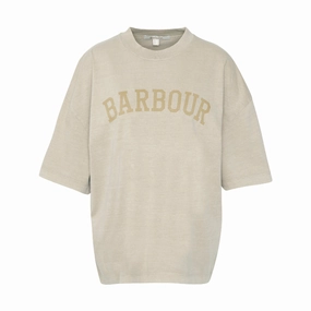 Todays Trending Deals Barbour Katie Ladies T-Shirt - Washed Khaki
