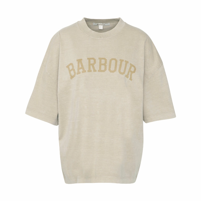 Todays Trending Deals Barbour Katie Ladies T-Shirt - Washed Khaki