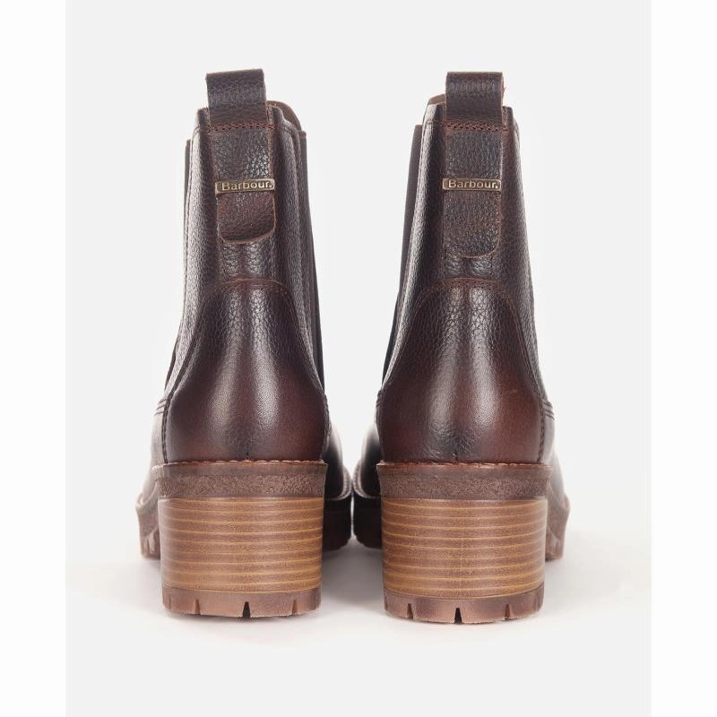 Exclusive Holiday Deal Exclusive Savings Event Barbour Kirk Ladies Heeled Chelsea Boot - Brown