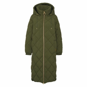 Weekend Specials Barbour Kirkton Ladies Puffer Jacket - Olive/Ancient