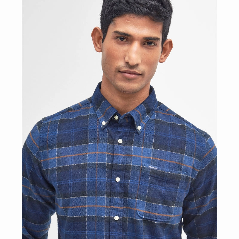 Barbour Kyeloch Mens Tailored Shirt - Midnight Tartan Shop Hot Picks