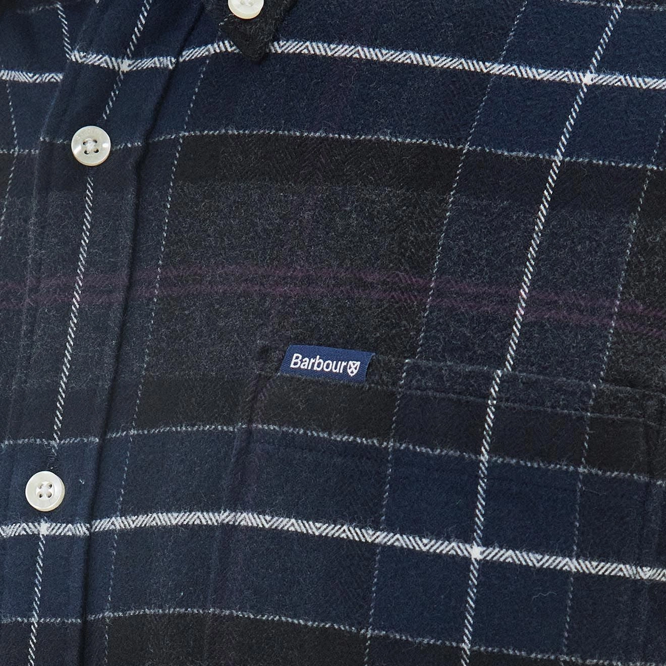 Barbour Kyeloch Tailored Shirt Black Dont Miss These Savings Gift Sale Event