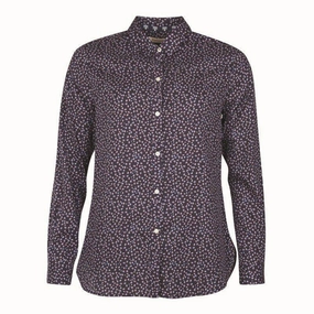 Price Drop Today Barbour Ladies Seahouse Shirt - Navy