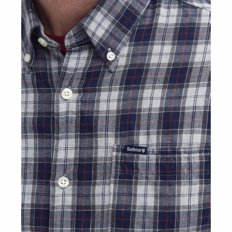 Barbour Lanark Tartan Tailored Mens Shirt -  Blue Granite Shop Grab Now