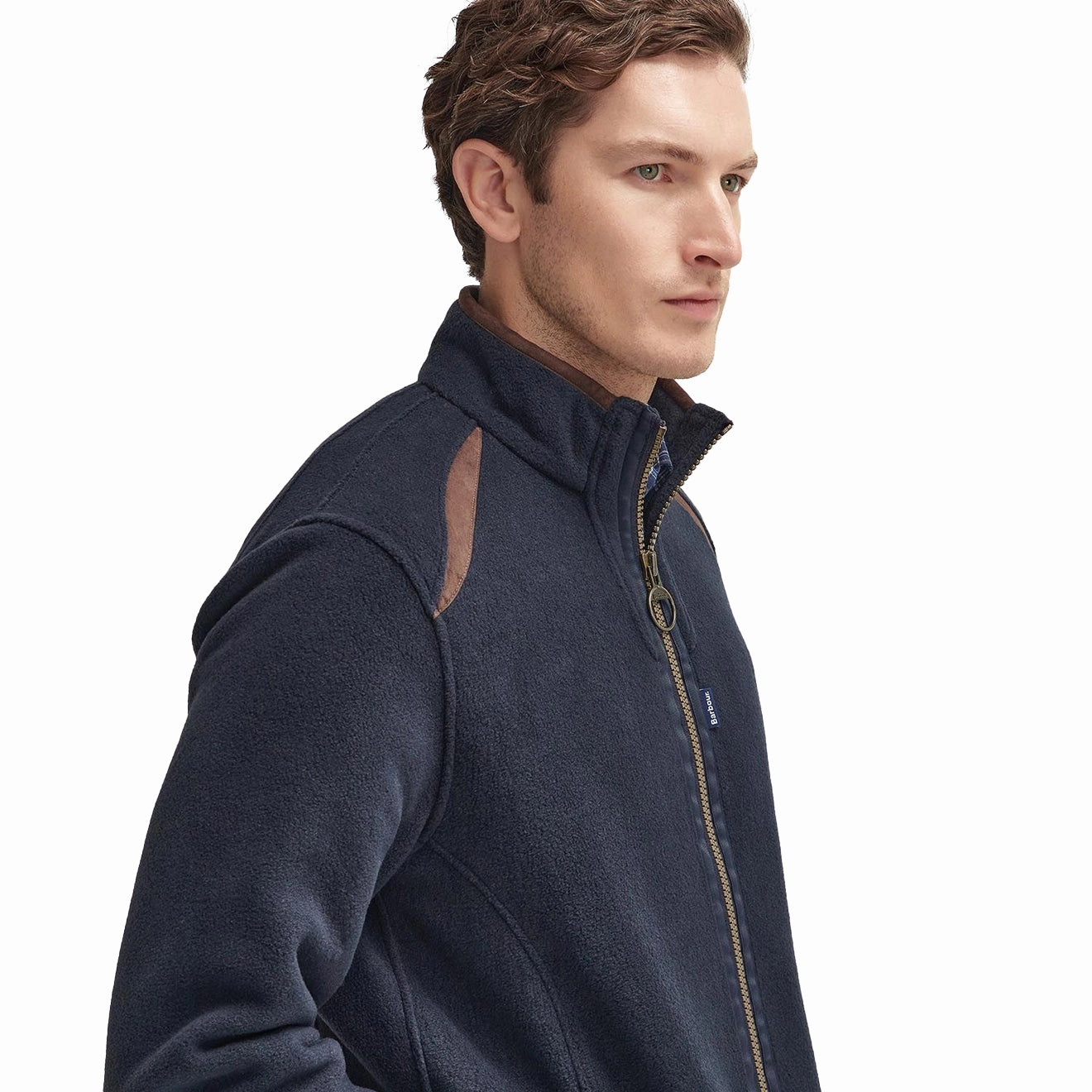 Grab Your Deal Today Barbour Langdale Fleece Jacket Navy
