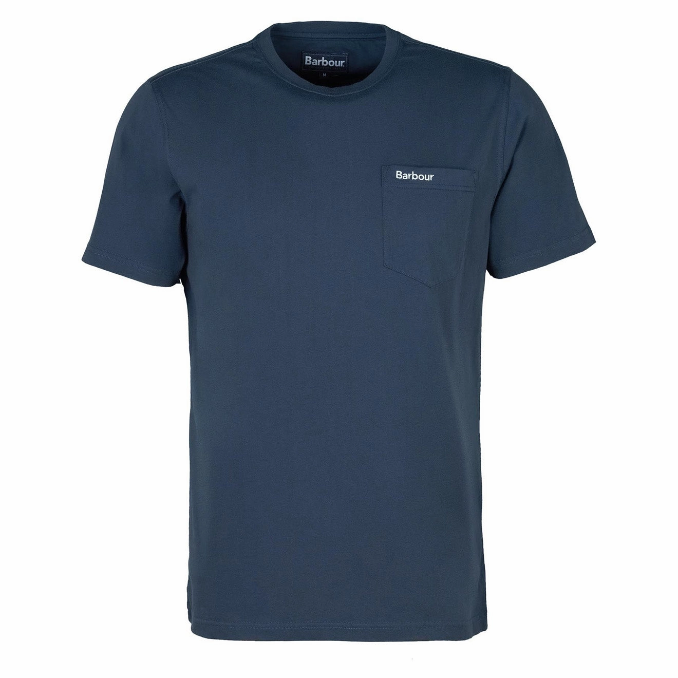 Surprise Offer Now Weekend Sale Special Barbour Langdon Pocket Tee Navy