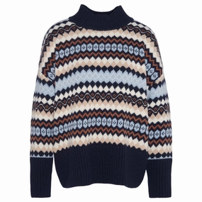 Hot Deal Alert Best Deal Alert Barbour Larisa Knitted Ladies Jumper - Multi