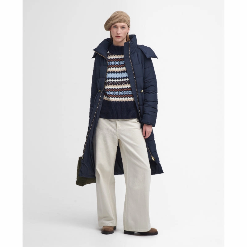 Save Big Today Barbour Larisa Knitted Ladies Jumper - Multi