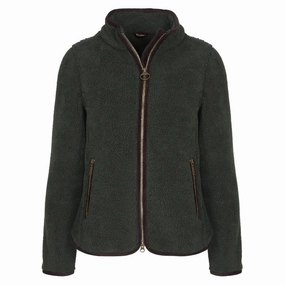 Barbour Laven Ladies Fleece Jacket - Olive/Classic Dont Miss Big Savings Weekend Sale Special