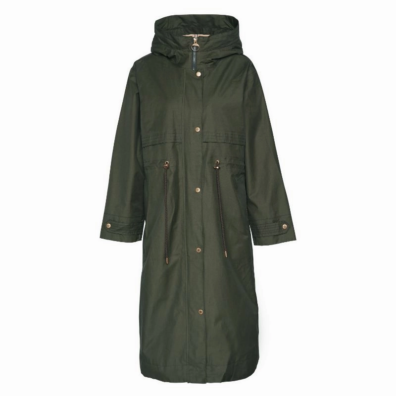 Barbour Lavender Ladies Waterproof Jacket - Olive EndofWeek Deals