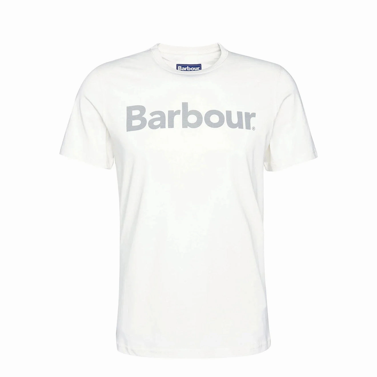 Barbour Logo T-Shirt Ecru Shop Hot Picks