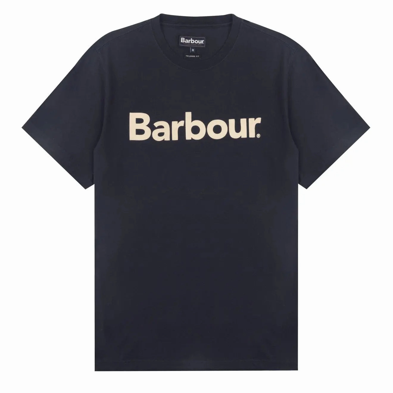 Barbour Logo T-Shirt New Navy Dont Miss Todays Deal Limited Offer Alert