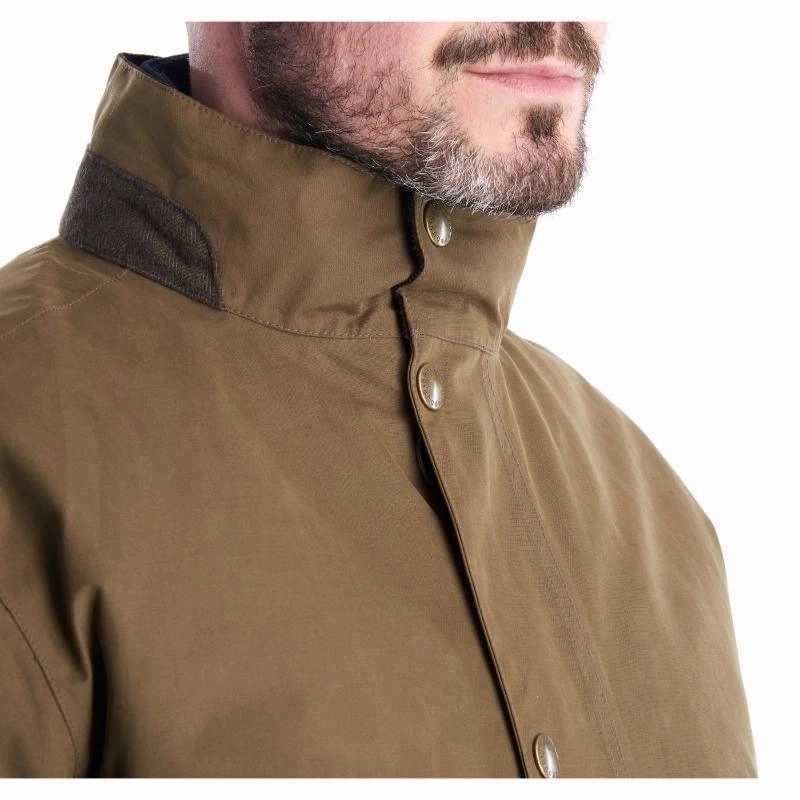 Price Slash Today Barbour Lorton Waterproof Mens Jacket - Dark Sand