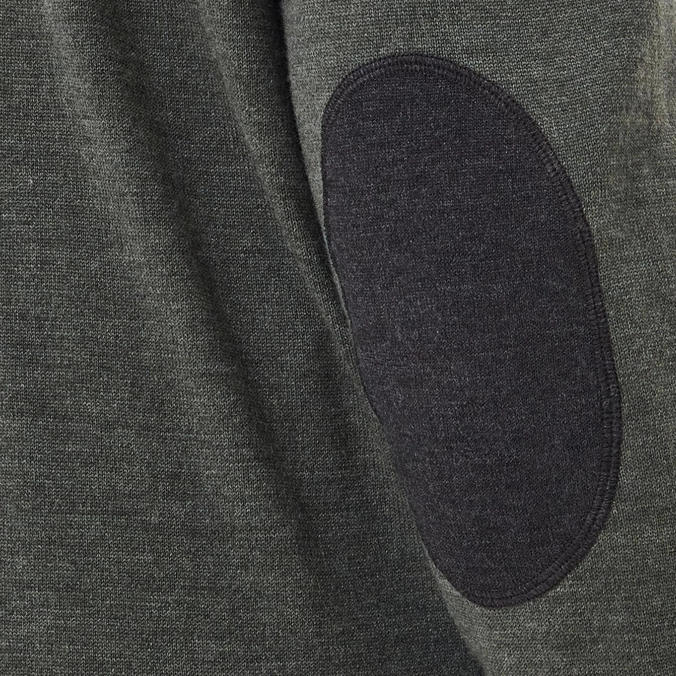 Limited Stock Deals Barbour Loyton Merino Half Zip Olive Marl