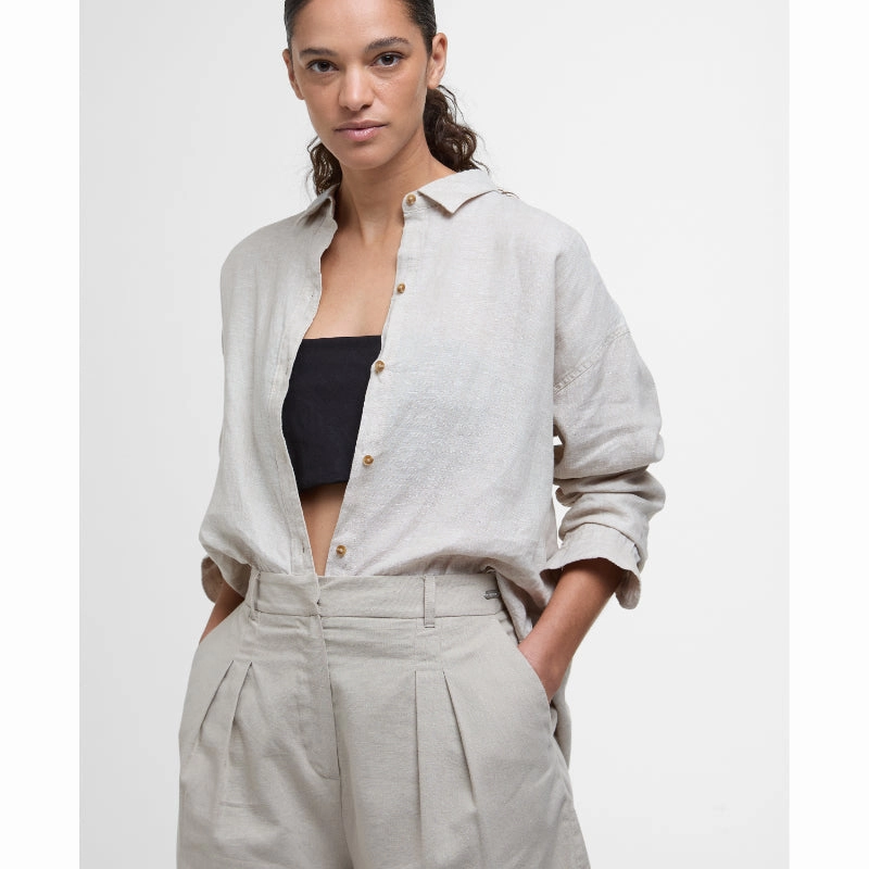 Limited Time Offer Barbour Luna Ladies Shorts - Light Sand