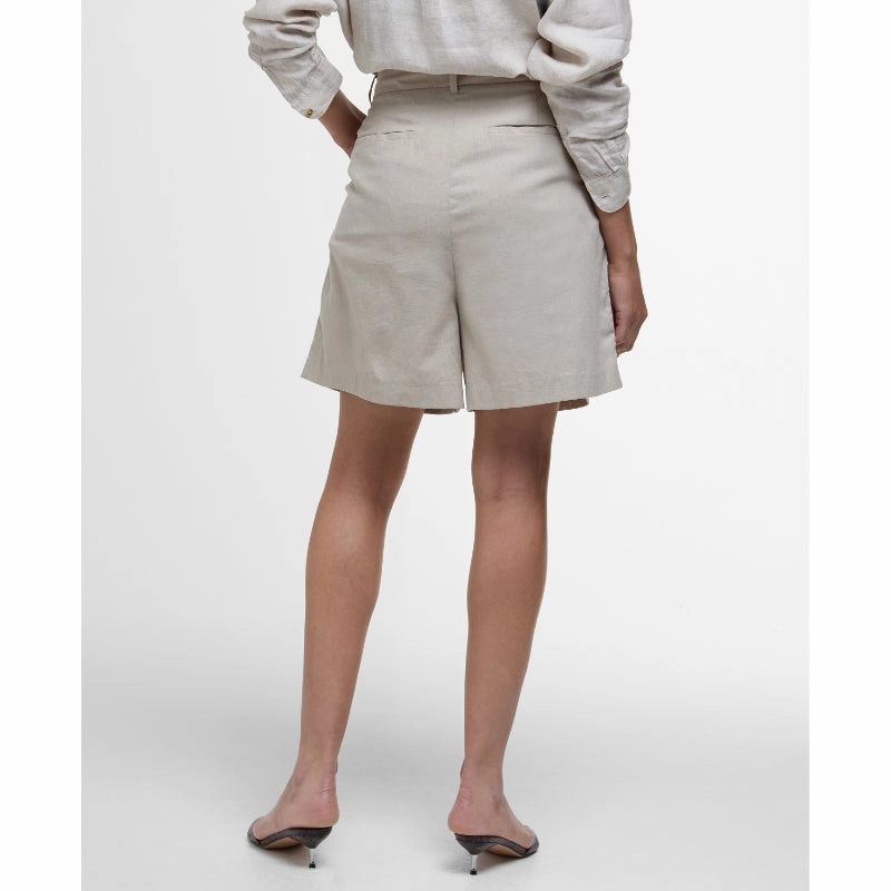 Barbour Luna Ladies Shorts - Light Sand Special Occasion Discount Best Seller Discount