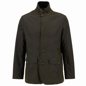 Barbour Lutz Mens Wax Jacket - Olive MustHave Steals Clearance Steal Today