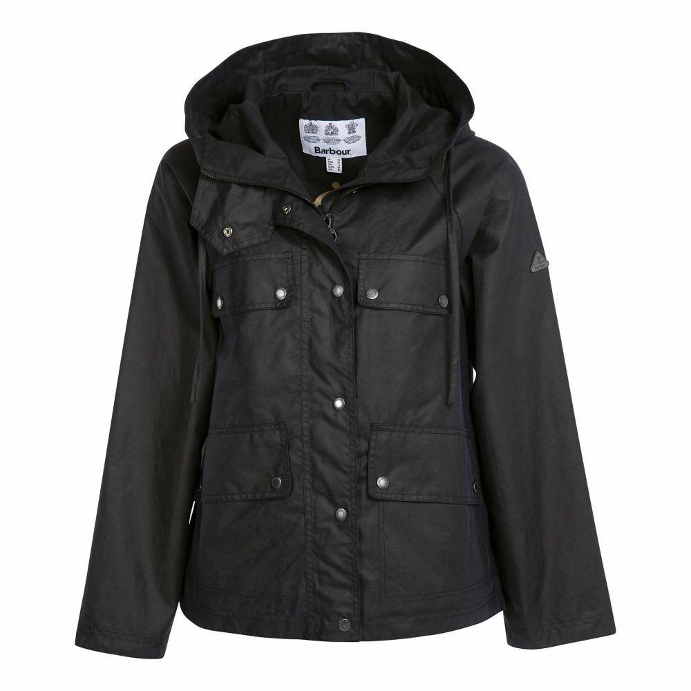 Barbour Lysander Ladies Wax Jacket - Rustic/Brown Hot Deal Alert Today Only Savings