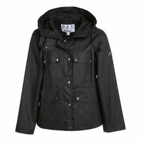 Barbour Lysander Ladies Wax Jacket - Rustic/Brown Hot Deal Alert Today Only Savings