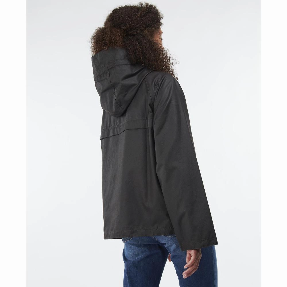 Barbour Lysander Ladies Wax Jacket - Rustic/Brown Today Only Special