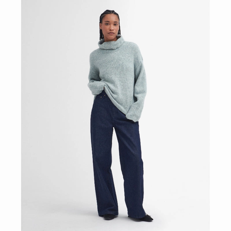 Barbour Maisie Wide Leg Ladies Jeans - Dark Indigo Wash Hot Item Clearance Daily Hot Deal