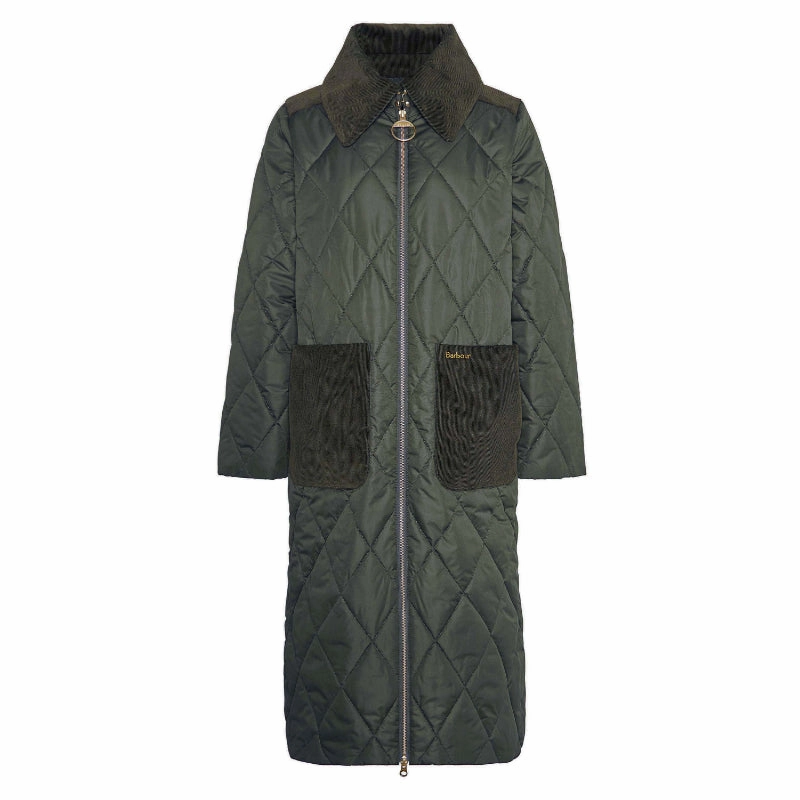 Barbour Malton Quilt Ladies Jacket - Olive/Ancient Save More Online
