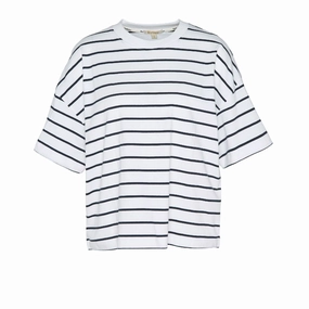 Big Sale Today Barbour Marnie Ladies Top - Cloud/Navy