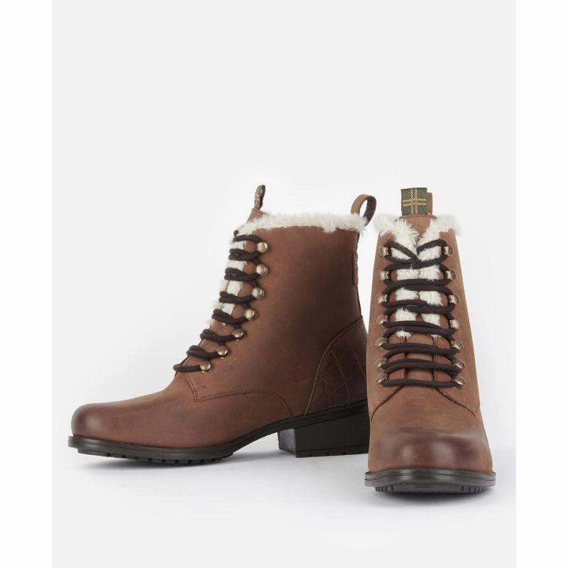 Barbour Meadow Ladies Boots - Dark Brown Big Clearance Event Trending Today Steal