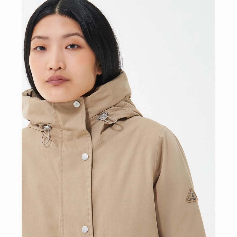 Barbour Mersea Waterproof Ladies Jacket - Light Trench Exclusive Online Offer