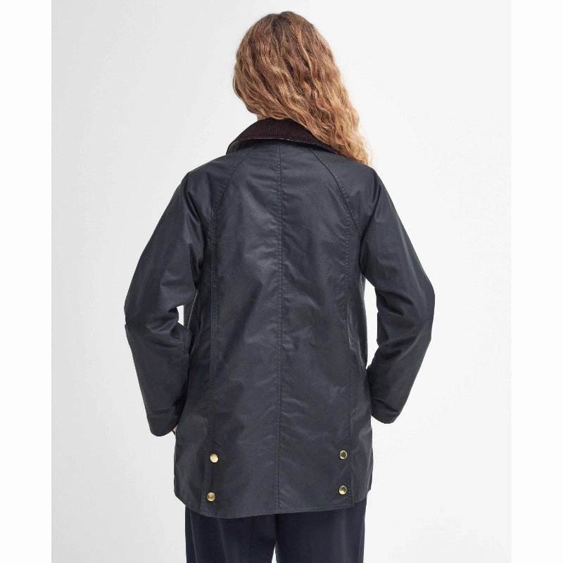 Trending Now Discount Today Only Offer Barbour Modern Beadnell Ladies Wax Jacket - Sage/Ancient