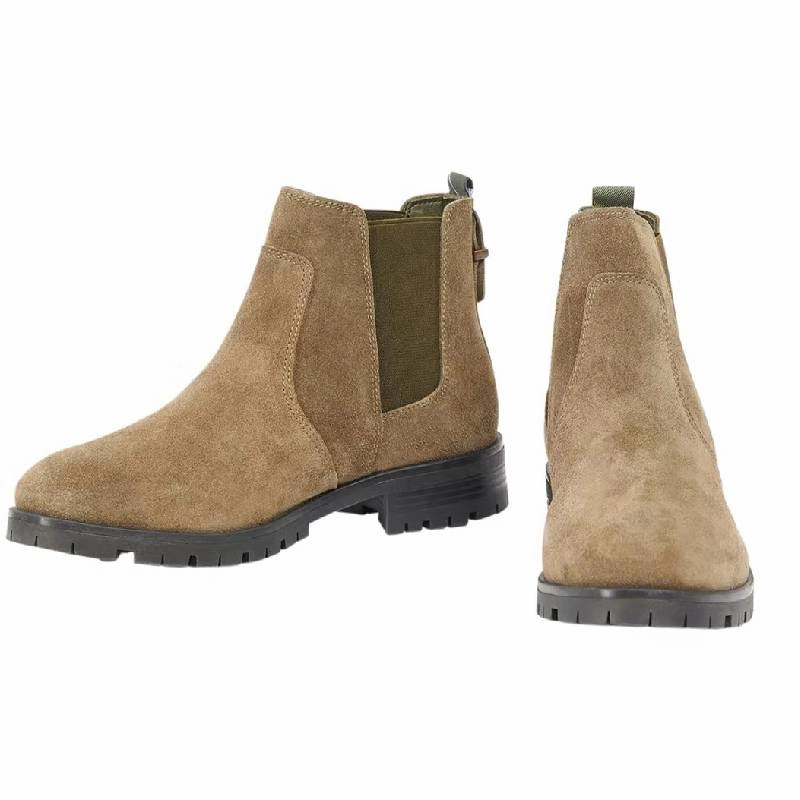 Special Surprise Sale Last Chance Steal Barbour Nina Ladies Chelsea Boot - Khaki