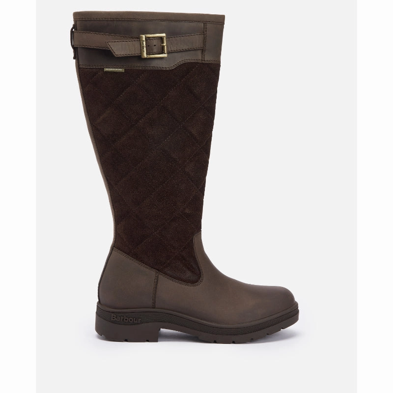 Daily Special Offer Perfect Gift Sale Barbour Oak Tall Leather Ladies Boot - Brown