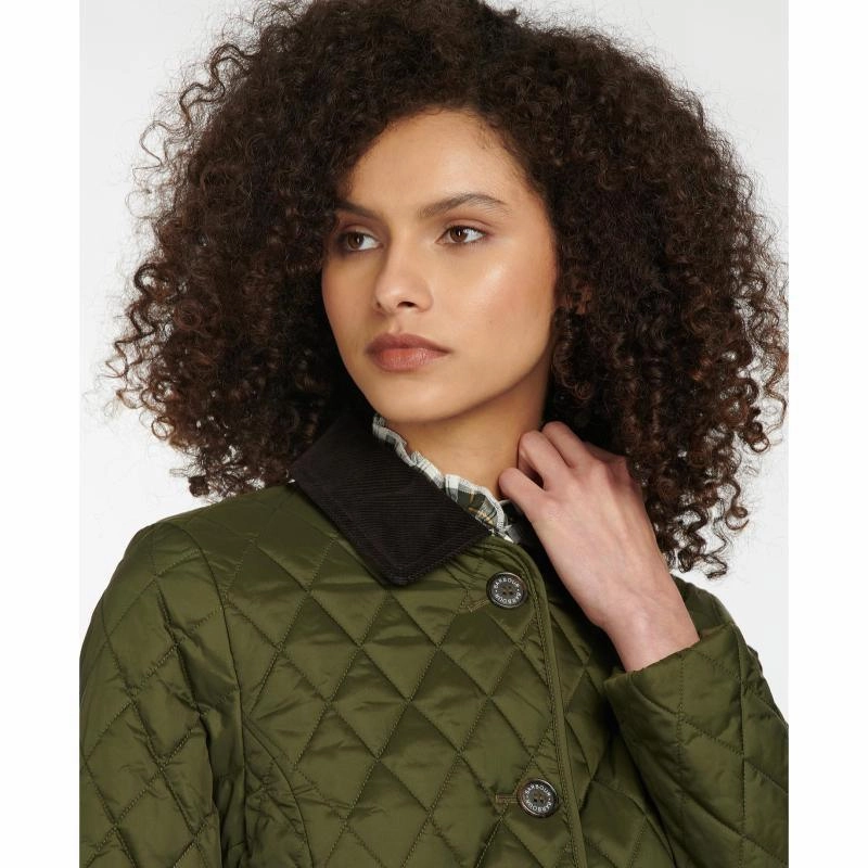 Grab It Fast Barbour Omberlsey Ladies Quilted Jacket - Olive