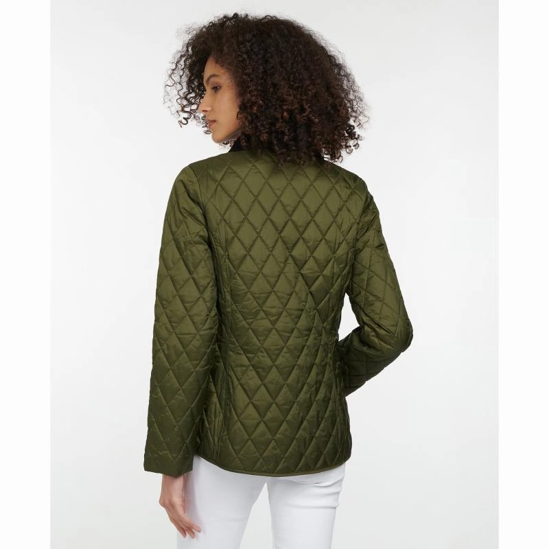 Barbour Omberlsey Ladies Quilted Jacket - Olive Today Only Hot Pick