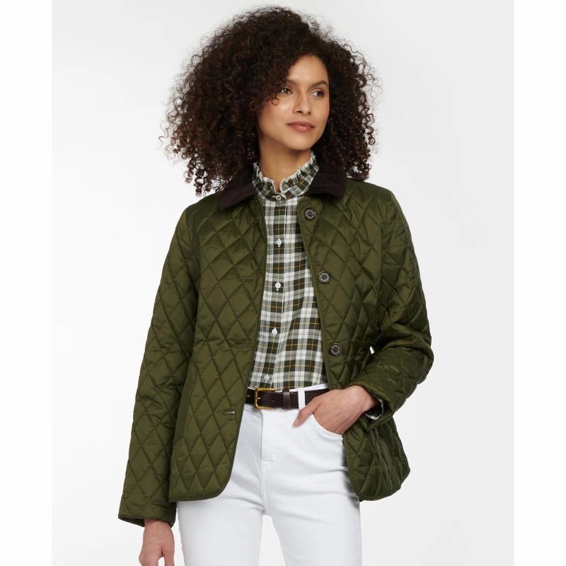Barbour Omberlsey Ladies Quilted Jacket - Olive Best Price Online Save More Online